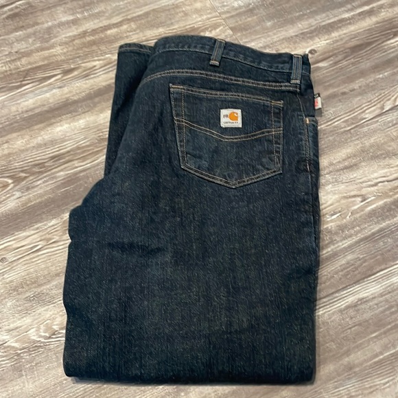 Men’s Carhartt FR 40x32 Cotton Jeans - Picture 1 of 7